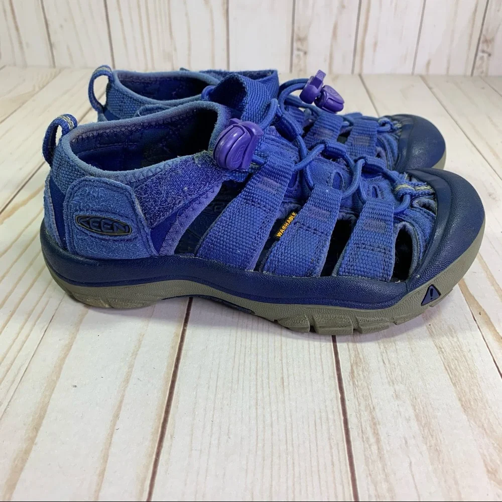 Keen Kids Blue Purple Waterproof Sport Sandals